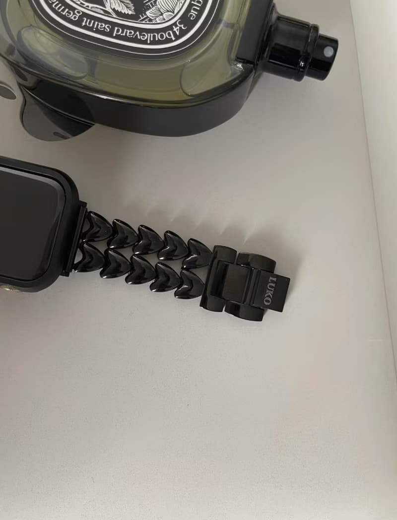 Apple Watch | 雙排愛心不銹鋼錶帶 四色