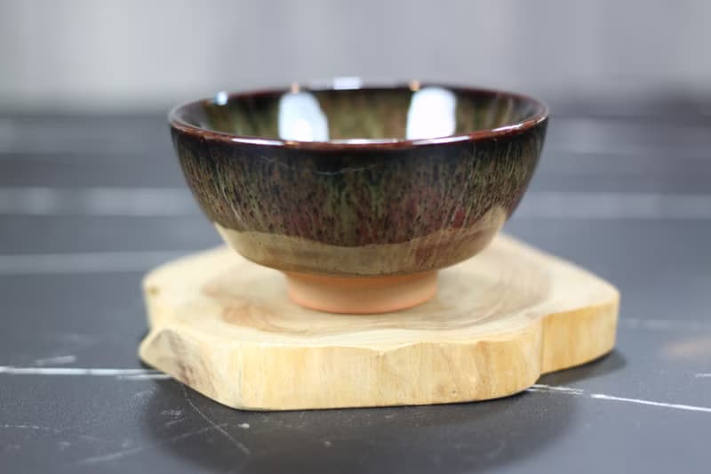 【送禮好物】秋禾 天目釉 圓滿茶杯 鶯歌陶藝名家葉敏祥作品