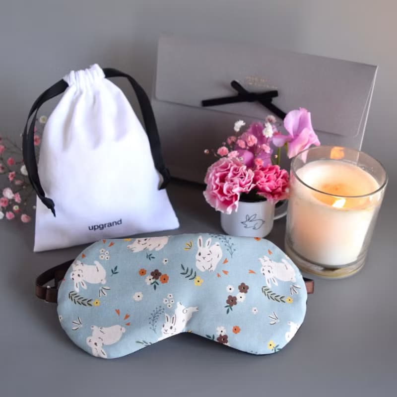 日本眼罩 Wild Rabbit |藍灰色|有附收納袋|免費禮品包裝|生日