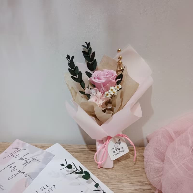 花晨月夕 / 永生花小花束 / 情人節花束 畢業花束 生日禮物 情人