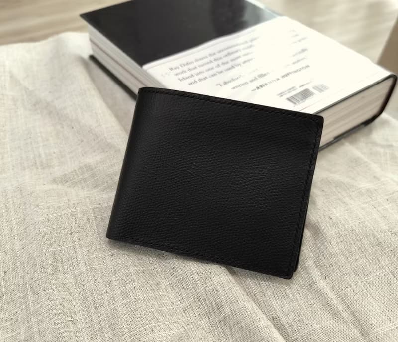 Men Classic short bifold 8 card slots wallet handmade 皮包手工
