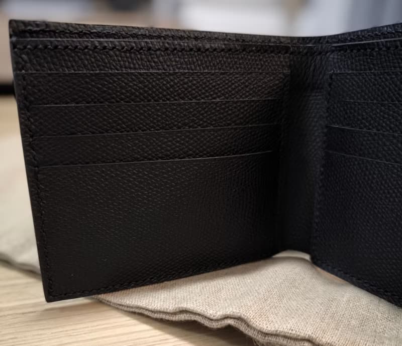 Men Classic short bifold 8 card slots wallet handmade 皮包手工