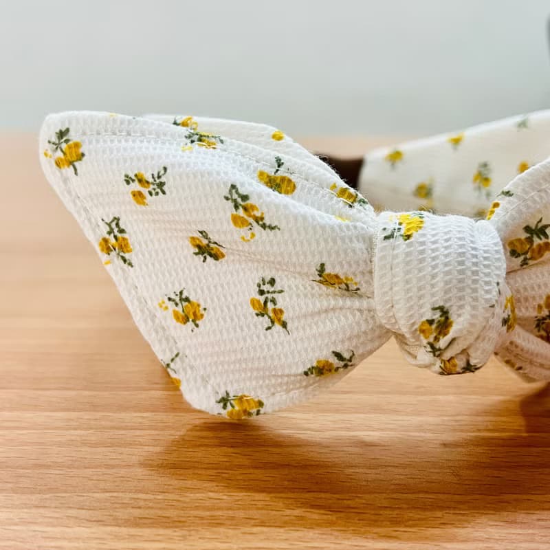 MOYA 寬版手工髮箍 小花束