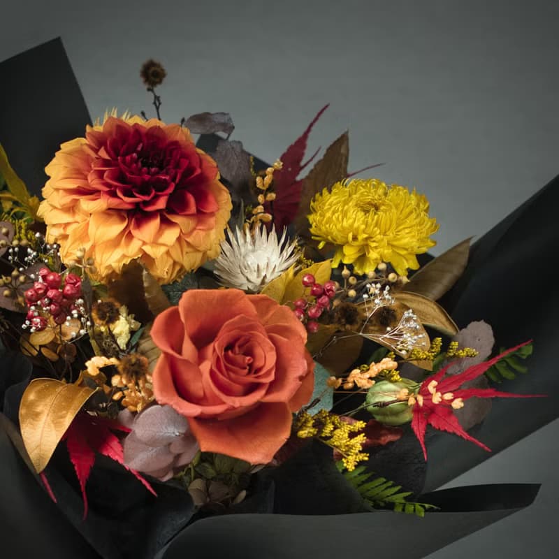 知秋系列 - 秋紅花束