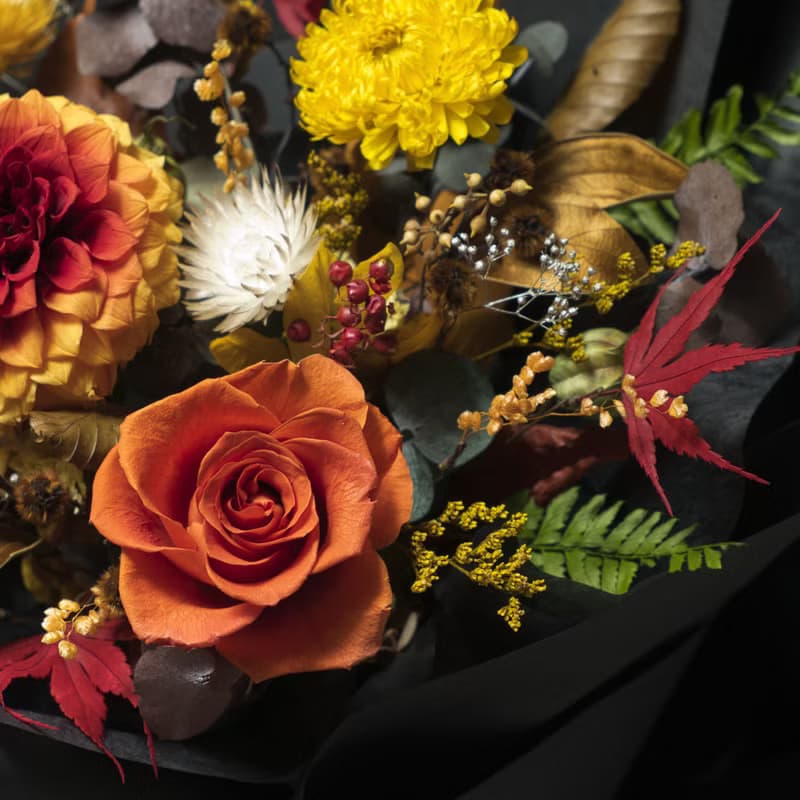 知秋系列 - 秋紅花束