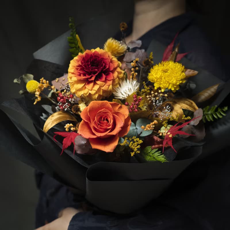 知秋系列 - 秋紅花束