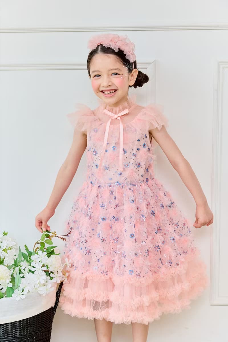 Peony Dress - pink