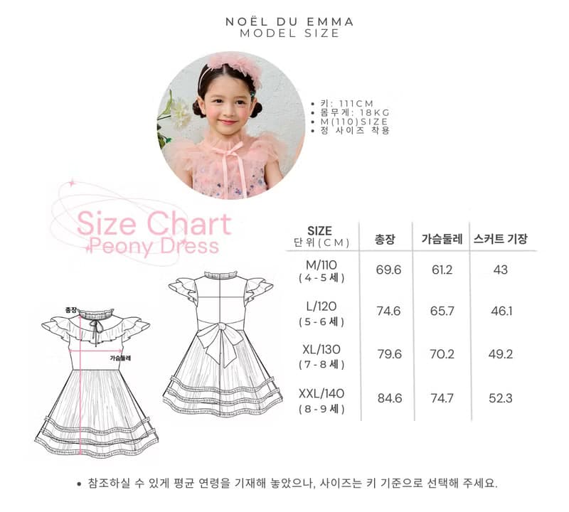 Peony Dress - pink