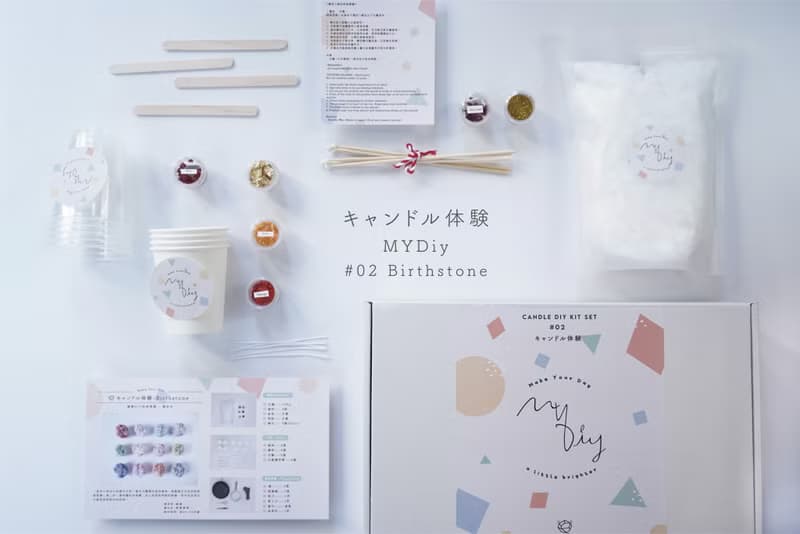 MYDiy Box Set - #02 誕生石蠟燭