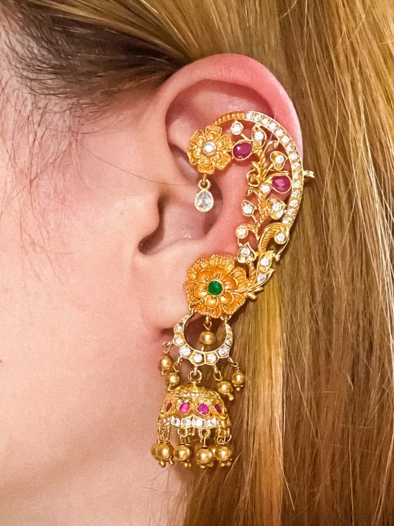 重生珠寶系列——春神的祝福・花卉風鈴耳飾