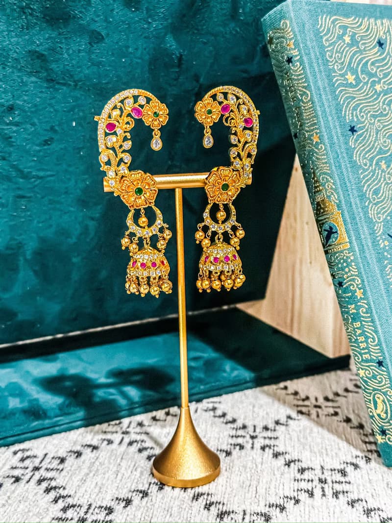 重生珠寶系列——春神的祝福・花卉風鈴耳飾