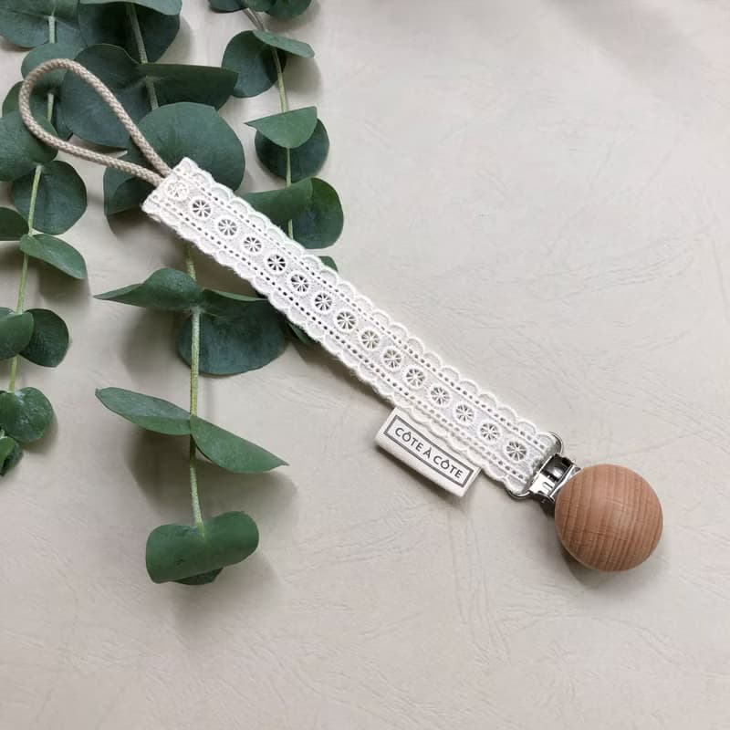 甜美蕾絲 髮帶 奶嘴夾 奶嘴鏈 安撫