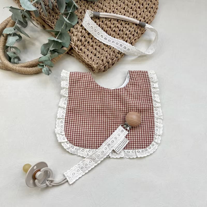 甜美蕾絲 髮帶 奶嘴夾 奶嘴鏈 安撫