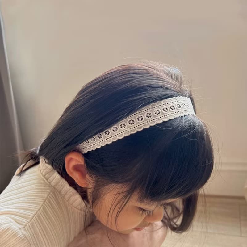 甜美蕾絲 髮帶 奶嘴夾 奶嘴鏈 安撫