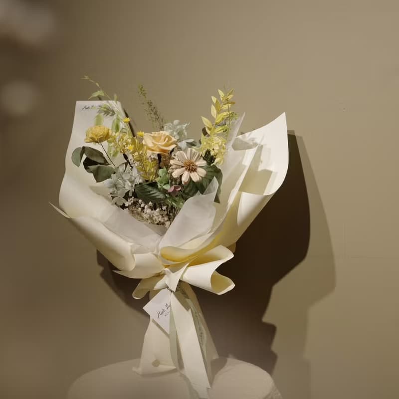 【遇見恆久】戀人時光永生玫瑰花束 情人節花束 共2款