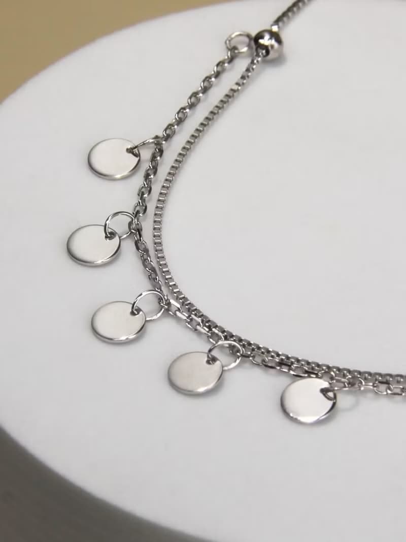 珠片疊層腳鍊 | 聖誕節禮物 生日禮物