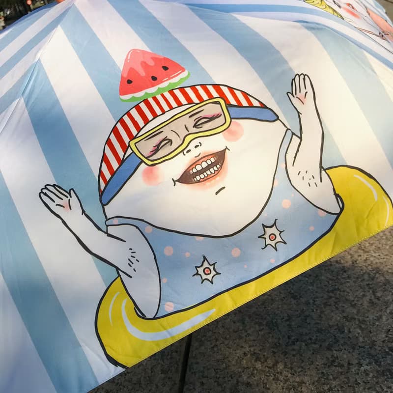 蛋定人生 雨傘 遮陽傘