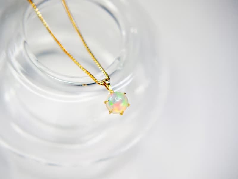 星光 | 蛋白石 / 歐泊 / Opal / 逐夢系列 | 天然寶石項鍊
