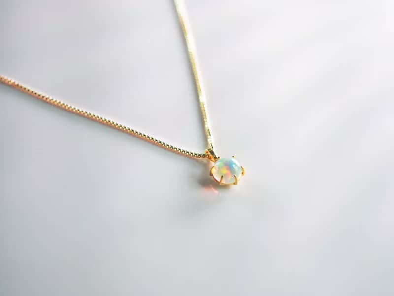 星光 | 蛋白石 / 歐泊 / Opal / 逐夢系列 | 天然寶石項鍊