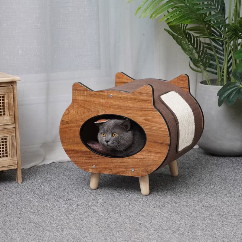 【美國Petpals】雙洞喵頭貓窩