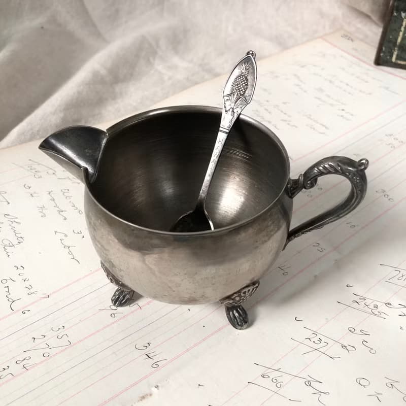 Vintage 80s 丹麥製鍍銀Hawaii紀念湯匙 小湯匙