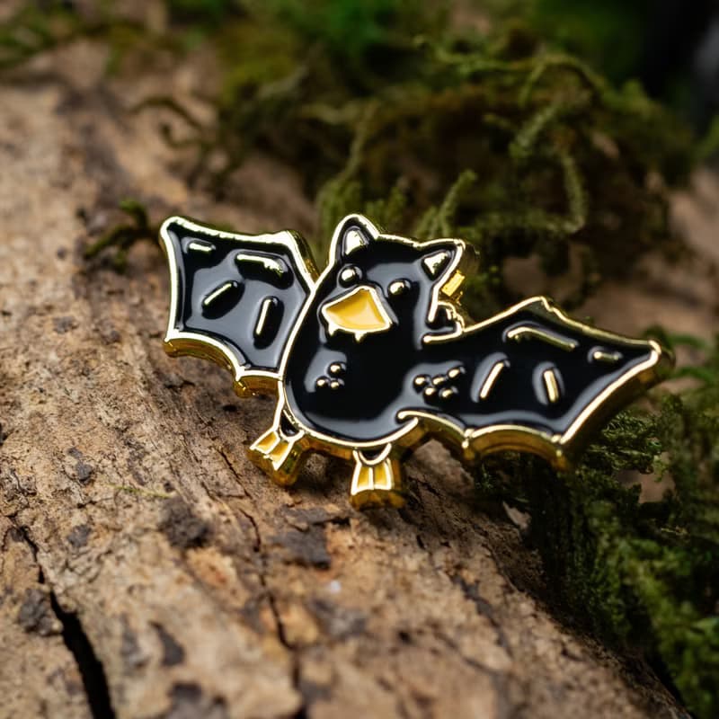 Duckula Enamel Pin — Duck Vampire pin | Dice Bag Accessories