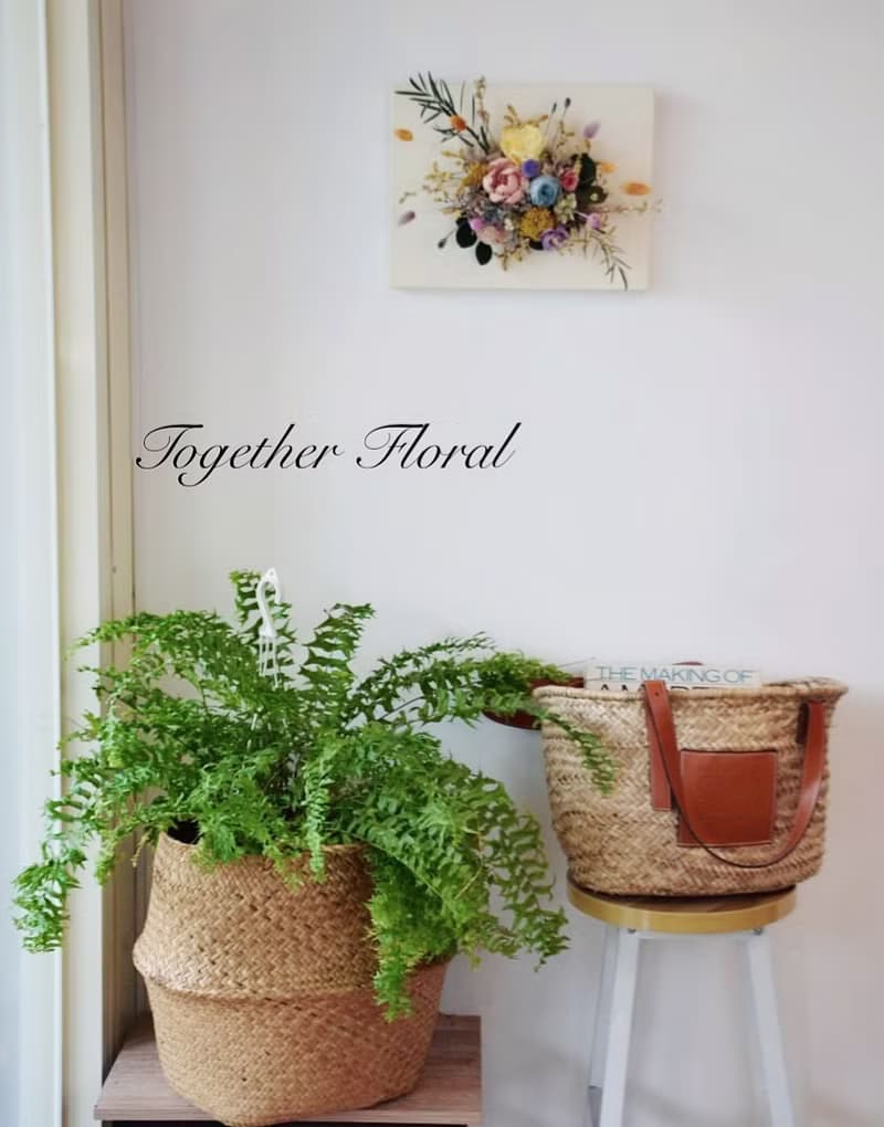 永生花畫布壁飾