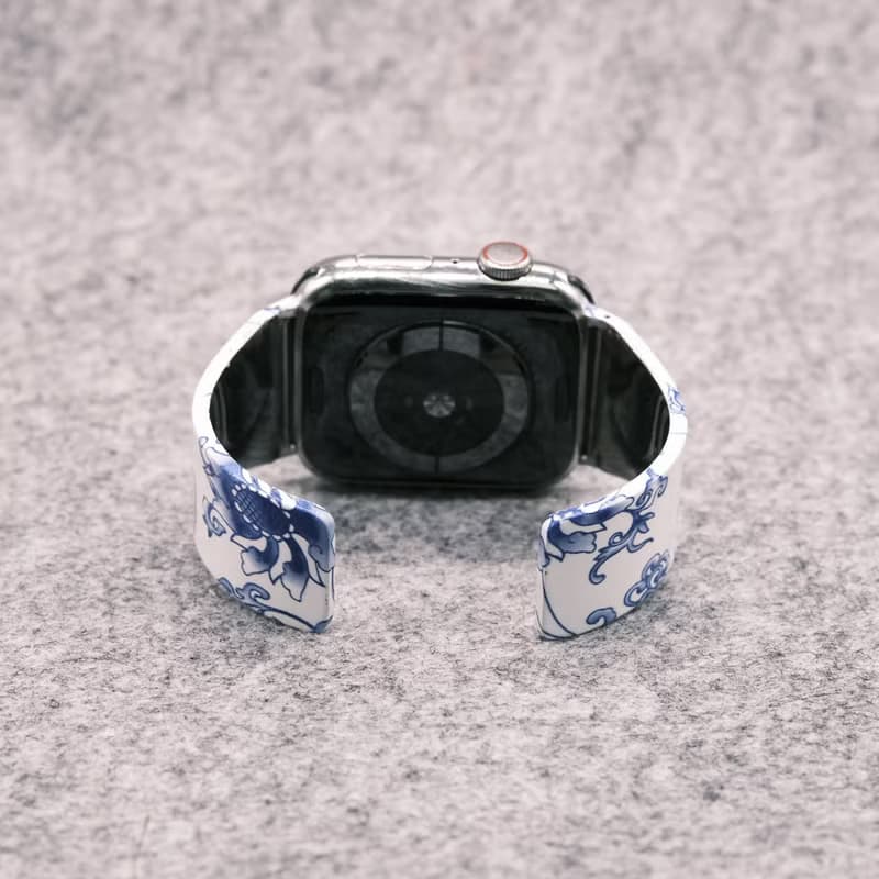 【時尚飾物】 SOULITE 蘋果手錶手鐲錶帶 Blue White Porcelain