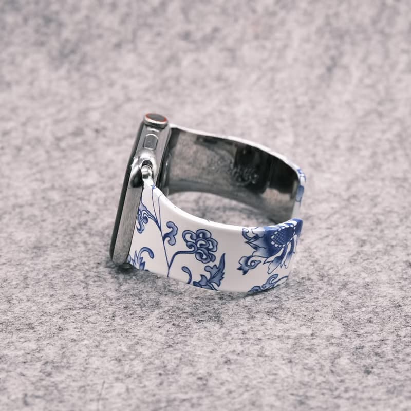 【時尚飾物】 SOULITE 蘋果手錶手鐲錶帶 Blue White Porcelain