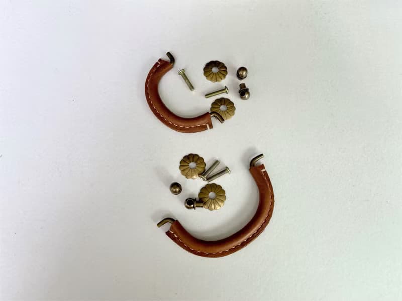 復古皮革拉把 // 復古風格 // 極簡 /// 古典櫥櫃手把 //皮革門把