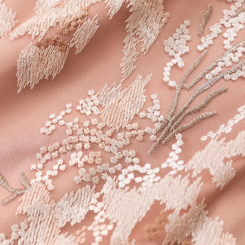 【MEDUSA】新中式粉紅刺繡小禮服(M-XL) | 禮服洋裝 媽媽禮服