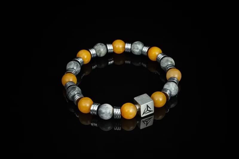 向日葵 |  夢幻拉長石 |  黃玉髓  |  水晶手鍊