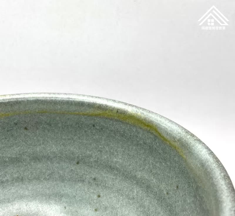 茶墨底青瓷釉碗