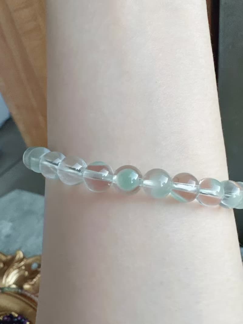 心忱-翡翠幽靈手串小清新 8808