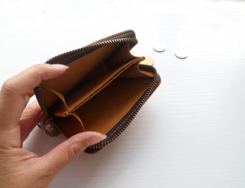 男女短款零錢包 真皮卡包 錢包