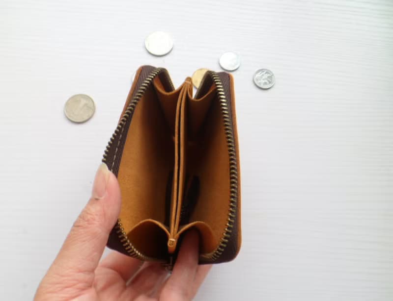 男女短款零錢包 真皮卡包 錢包