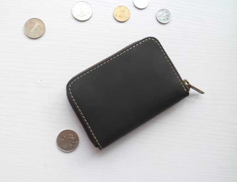 男女短款零錢包 真皮卡包 錢包