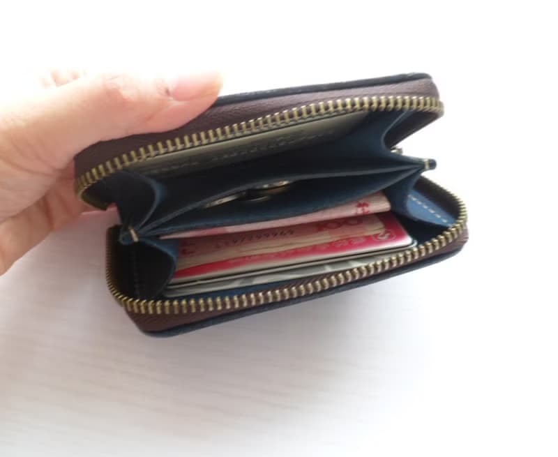 男女短款零錢包 真皮卡包 錢包