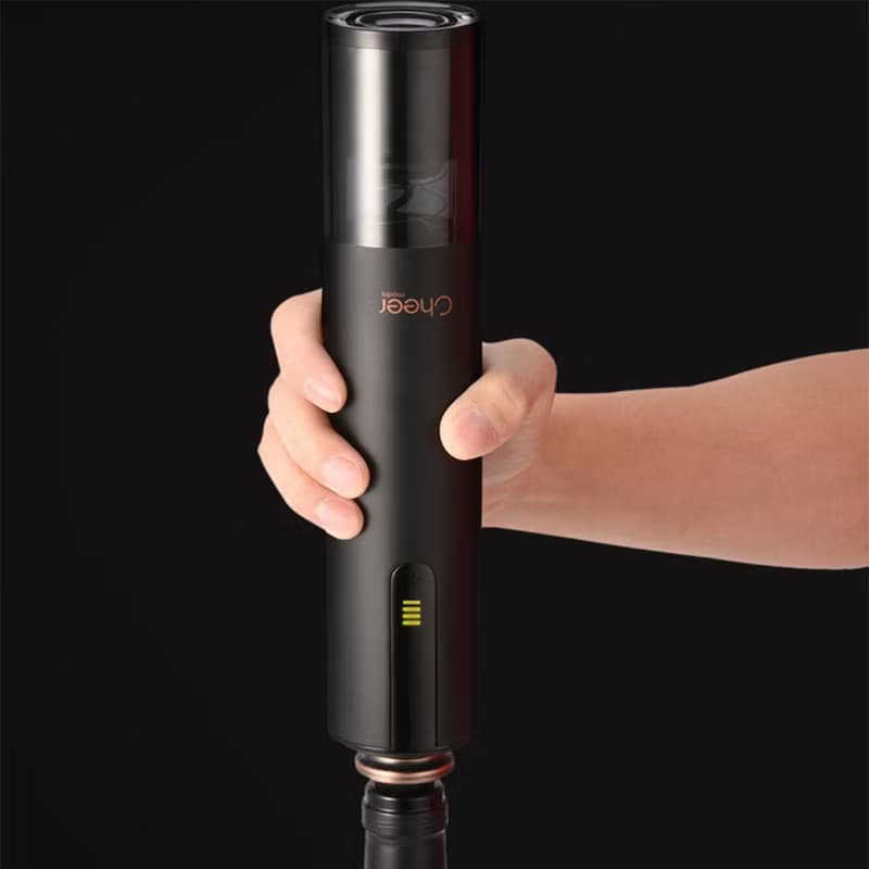 【免運特惠】全自動紅酒電動開瓶器4合一禮盒套裝/cheer