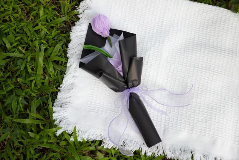 情人節首選 鬱金香 手工毛根花束  暗色系華麗款 可加購串串燈泡