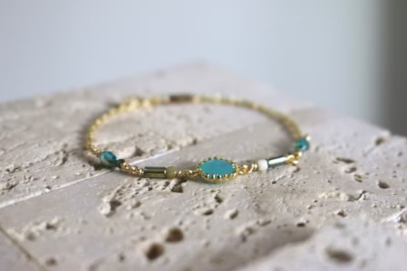 【即期特惠】 手鍊 方解石 水晶 - 神殿 -