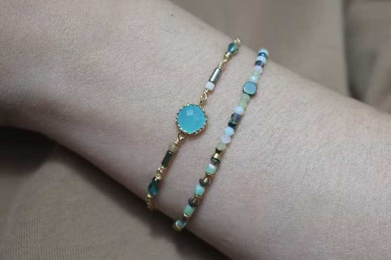 【即期特惠】 手鍊 方解石 水晶 - 神殿 -