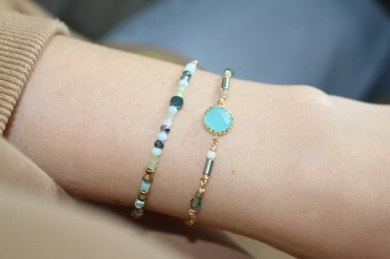 【即期特惠】 手鍊 方解石 水晶 - 神殿 -