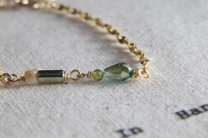 【即期特惠】 手鍊 方解石 水晶 - 神殿 -