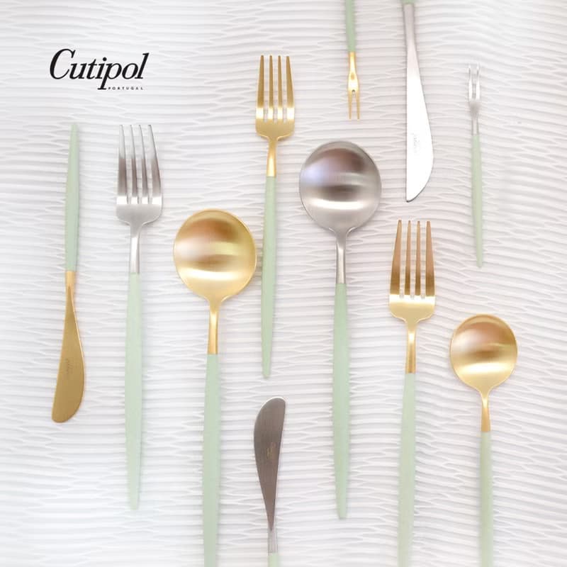 葡萄牙Cutipol GOA系列青玉柄22.3cm筷組