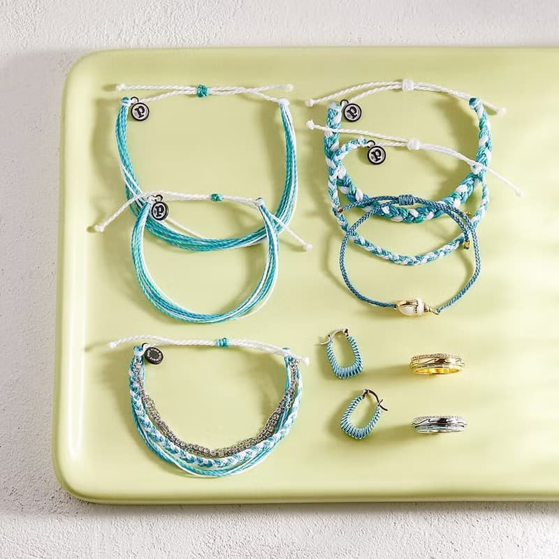 Pura Vida 美國手工 拉古納午後小憩 銀色手鍊