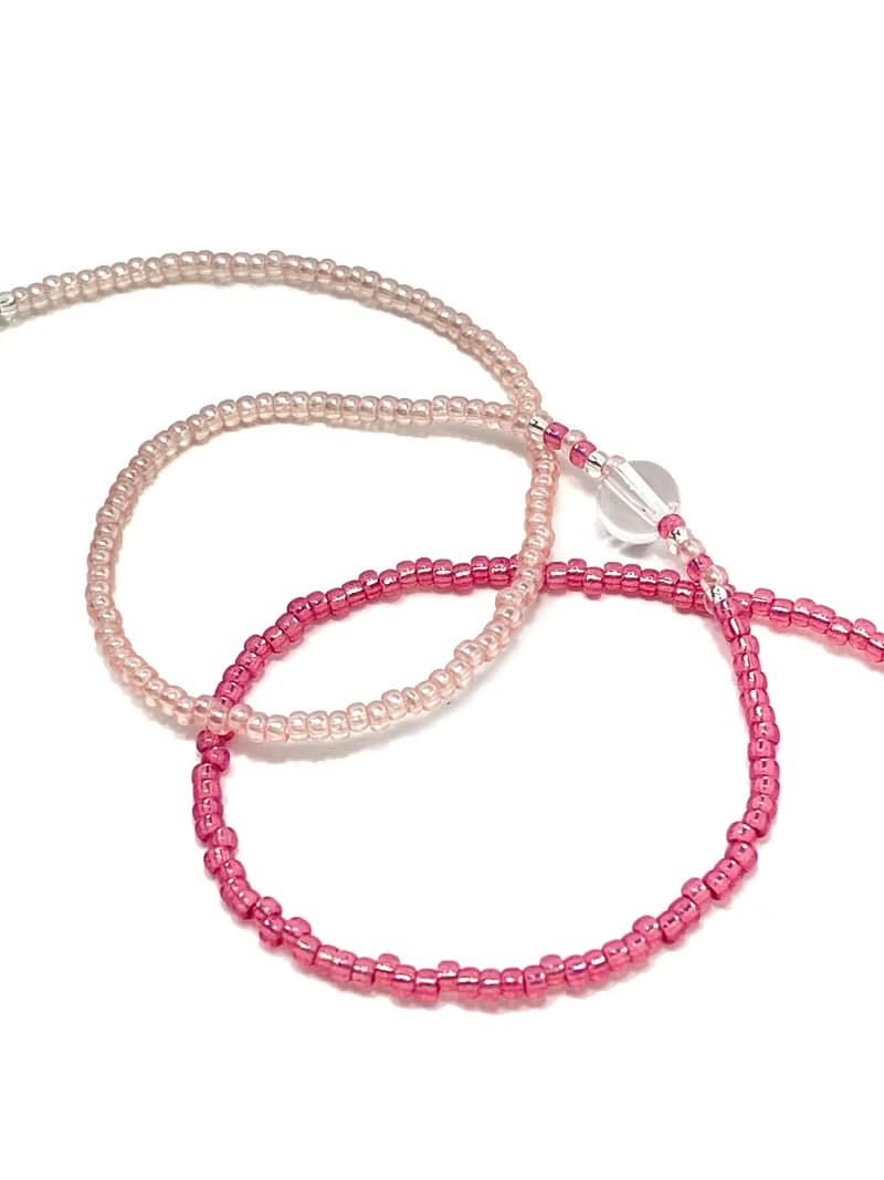 Fruit & Vegetable Collection - 012 Peach Crystal Necklace