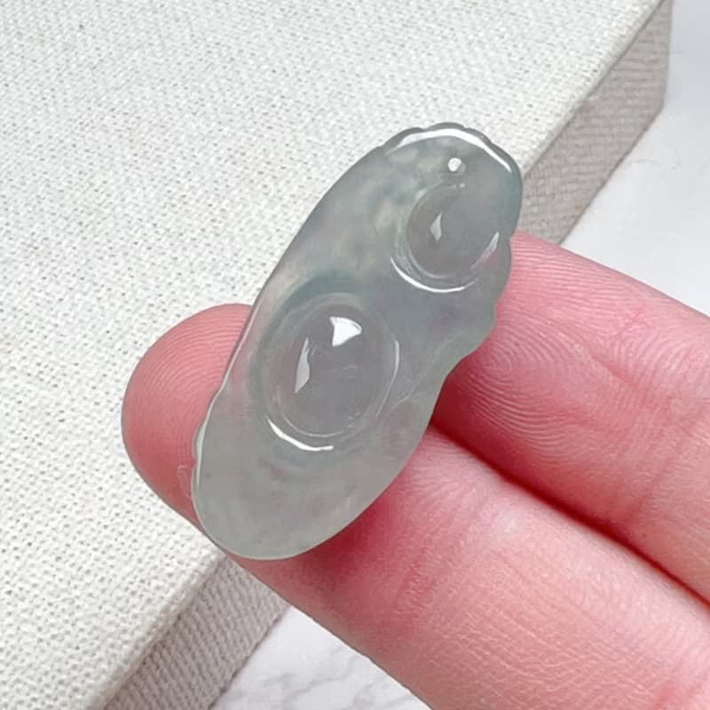 冰種翡翠彌勒佛 | 天然緬甸玉翡翠A貨 | 送禮