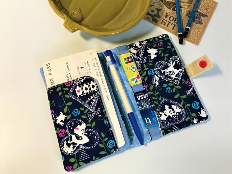 4款~愛麗絲護照套夾