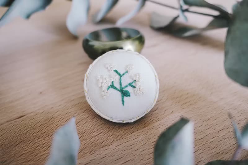 Jewelry Case | Spring | Christmas Gift | Valentine Gift | Embroidery | Wedding